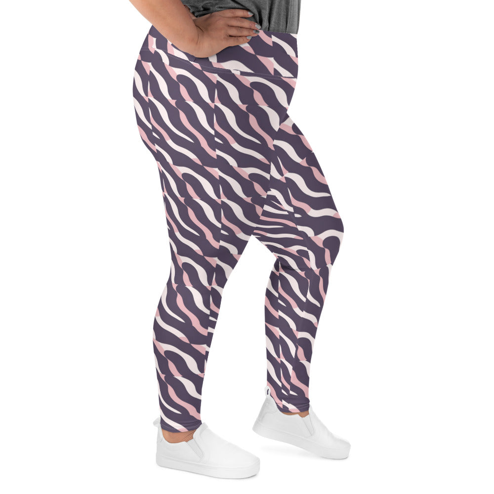 All-Over Print Plus Size Leggings