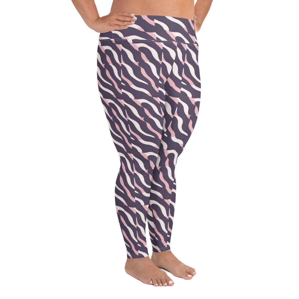 All-Over Print Plus Size Leggings