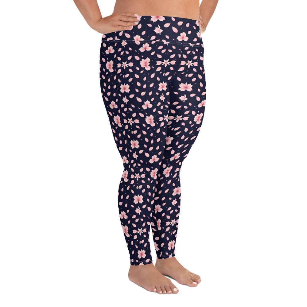 All-Over Print Plus Size Leggings