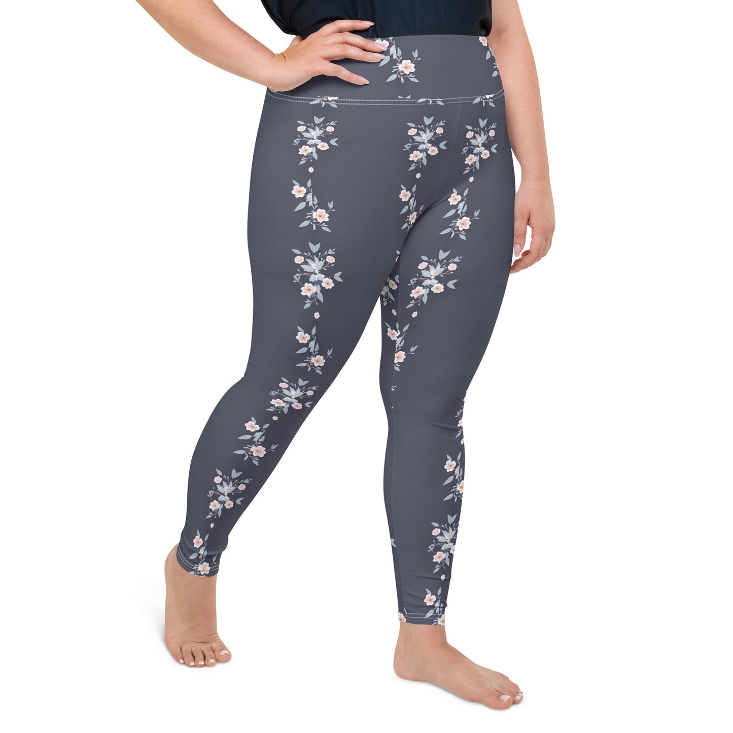 All-Over Print Plus Size Leggings