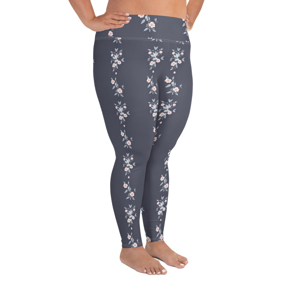 All-Over Print Plus Size Leggings