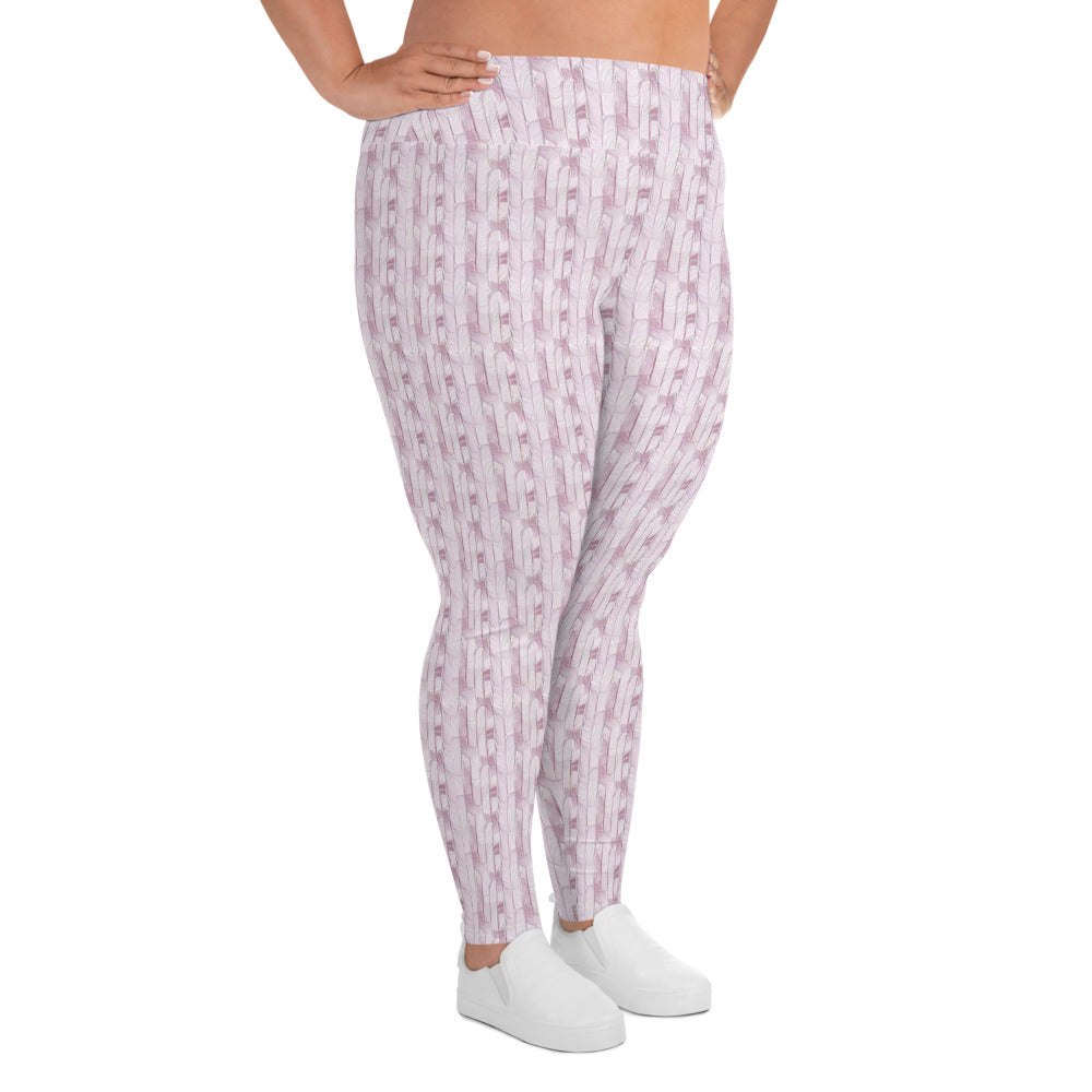 All-Over Print Plus Size Leggings