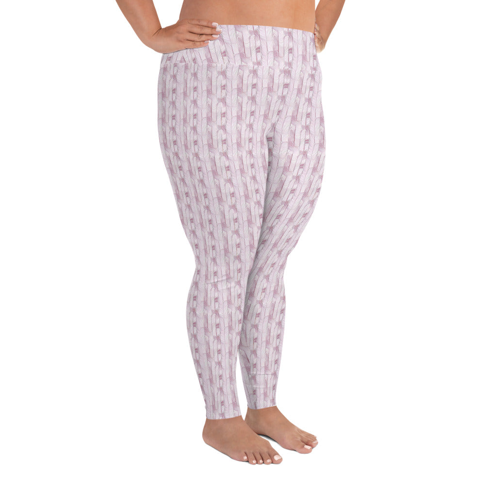 All-Over Print Plus Size Leggings