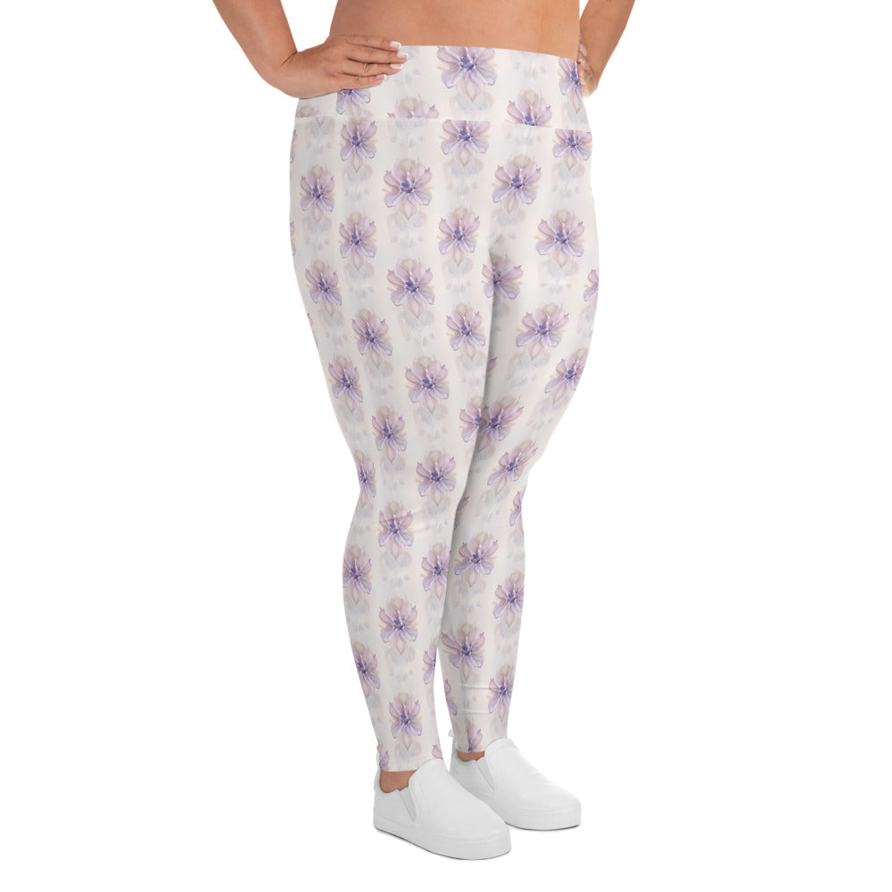 All-Over Print Plus Size Leggings