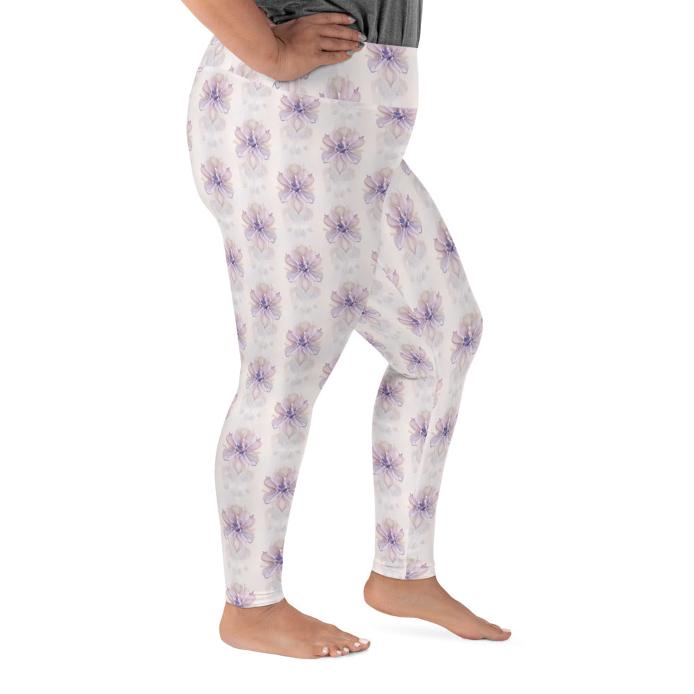 All-Over Print Plus Size Leggings