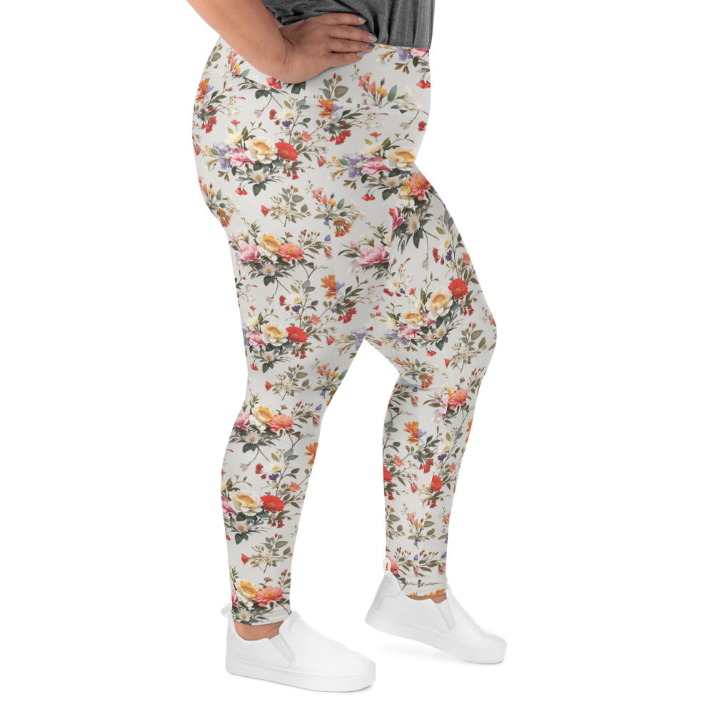 All-Over Print Plus Size Leggings