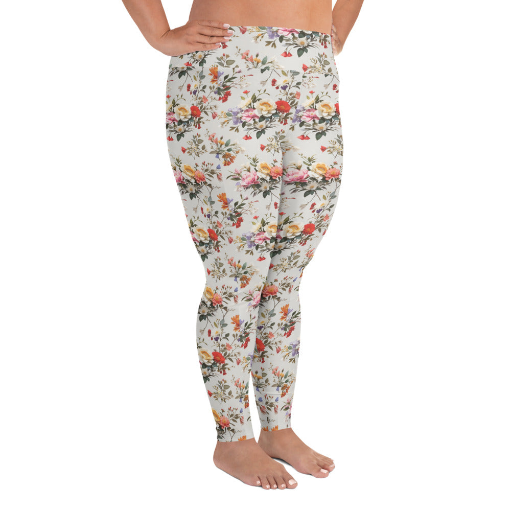 All-Over Print Plus Size Leggings