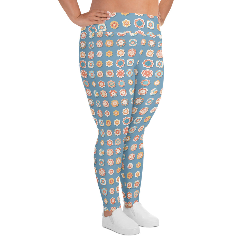 All-Over Print Plus Size Leggings