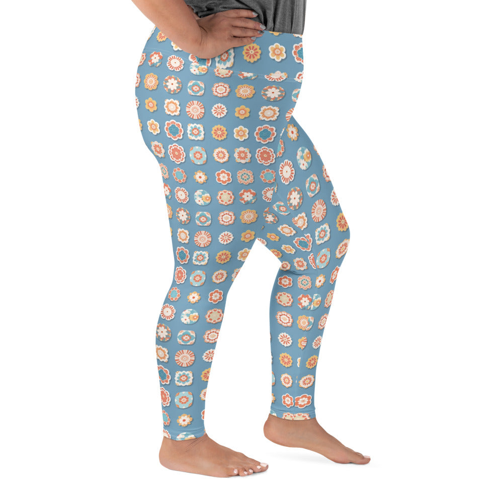 All-Over Print Plus Size Leggings