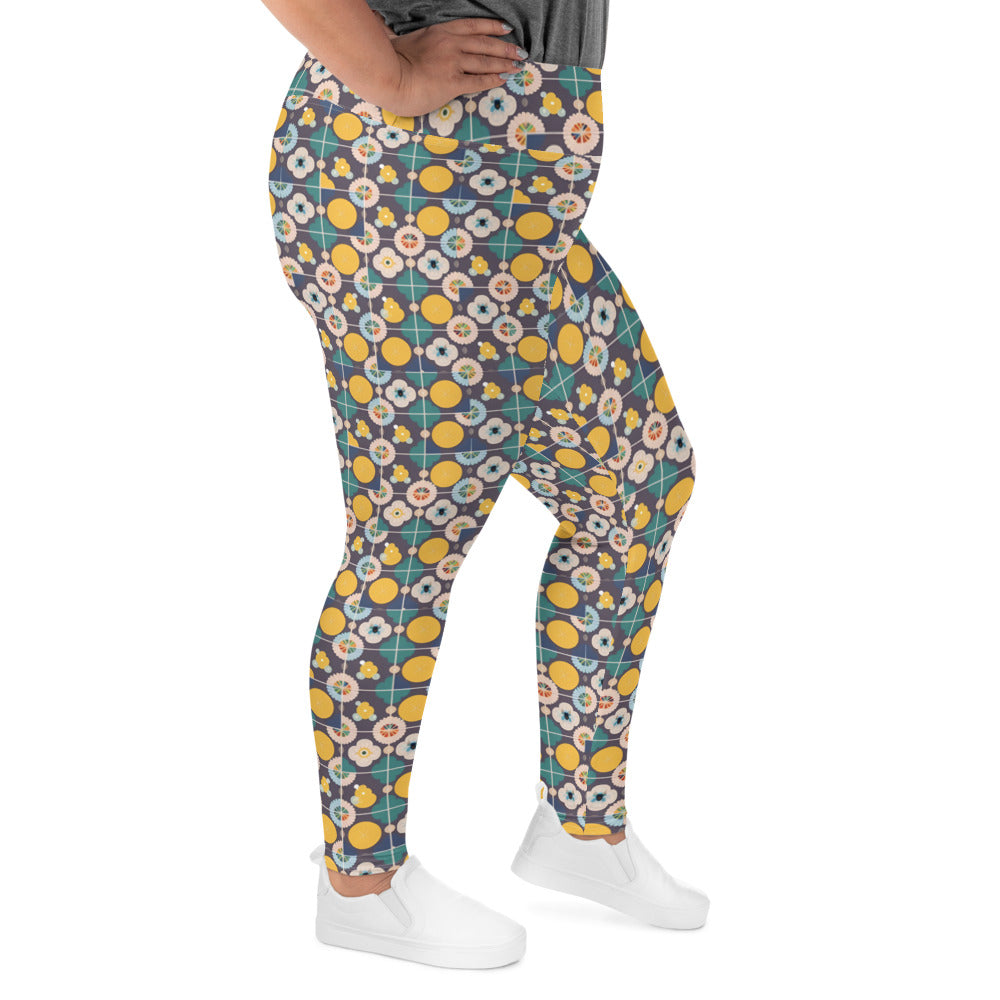 All-Over Print Plus Size Leggings