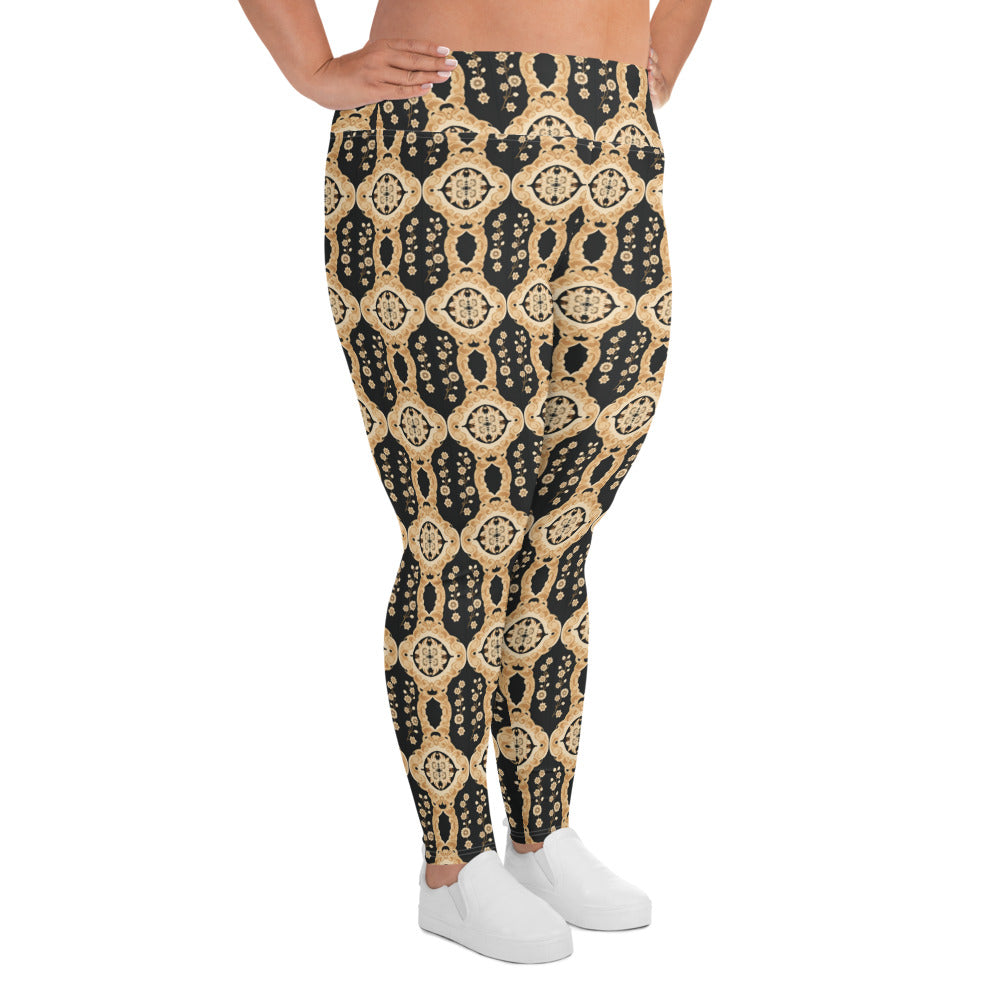 All-Over Print Plus Size Leggings