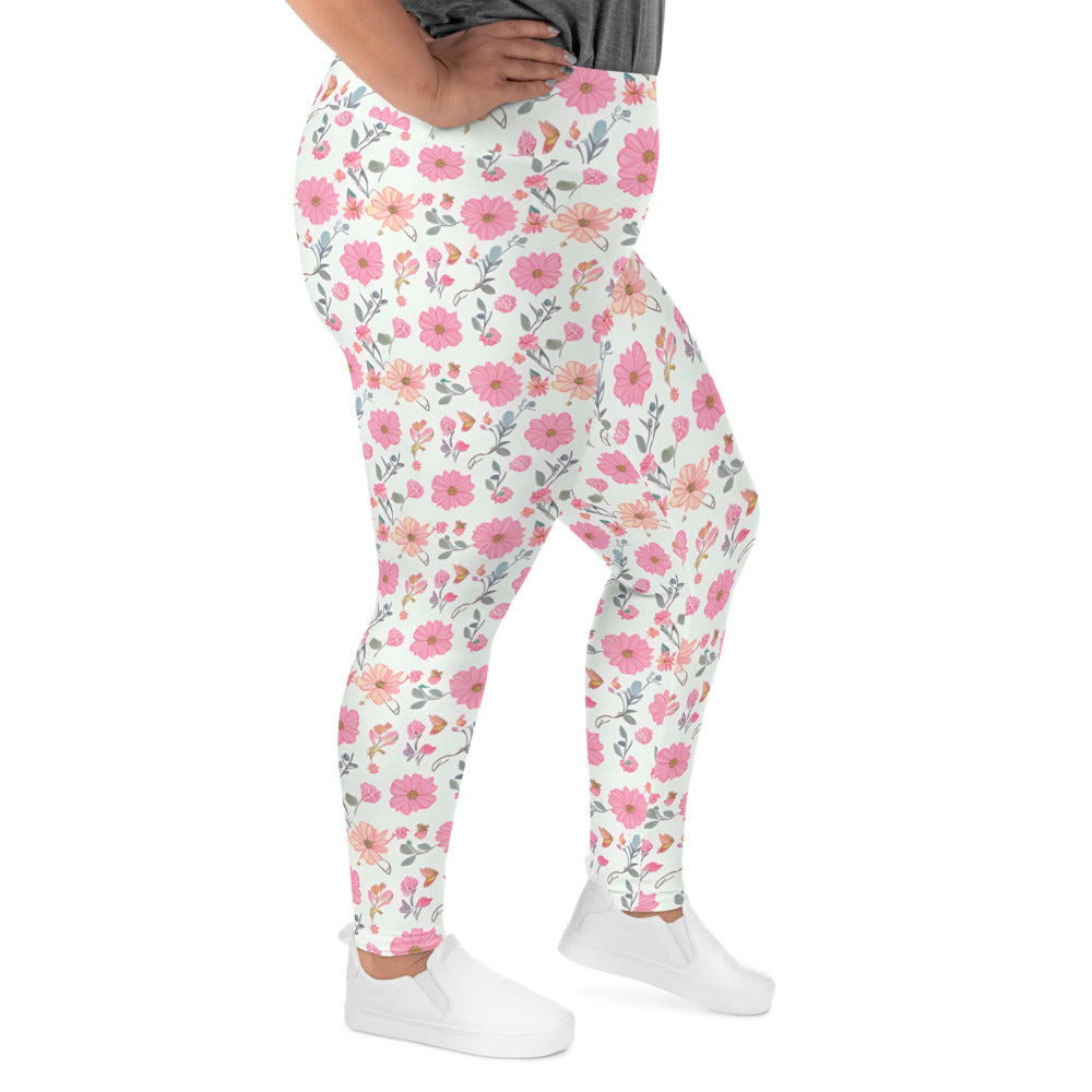 All-Over Print Plus Size Leggings