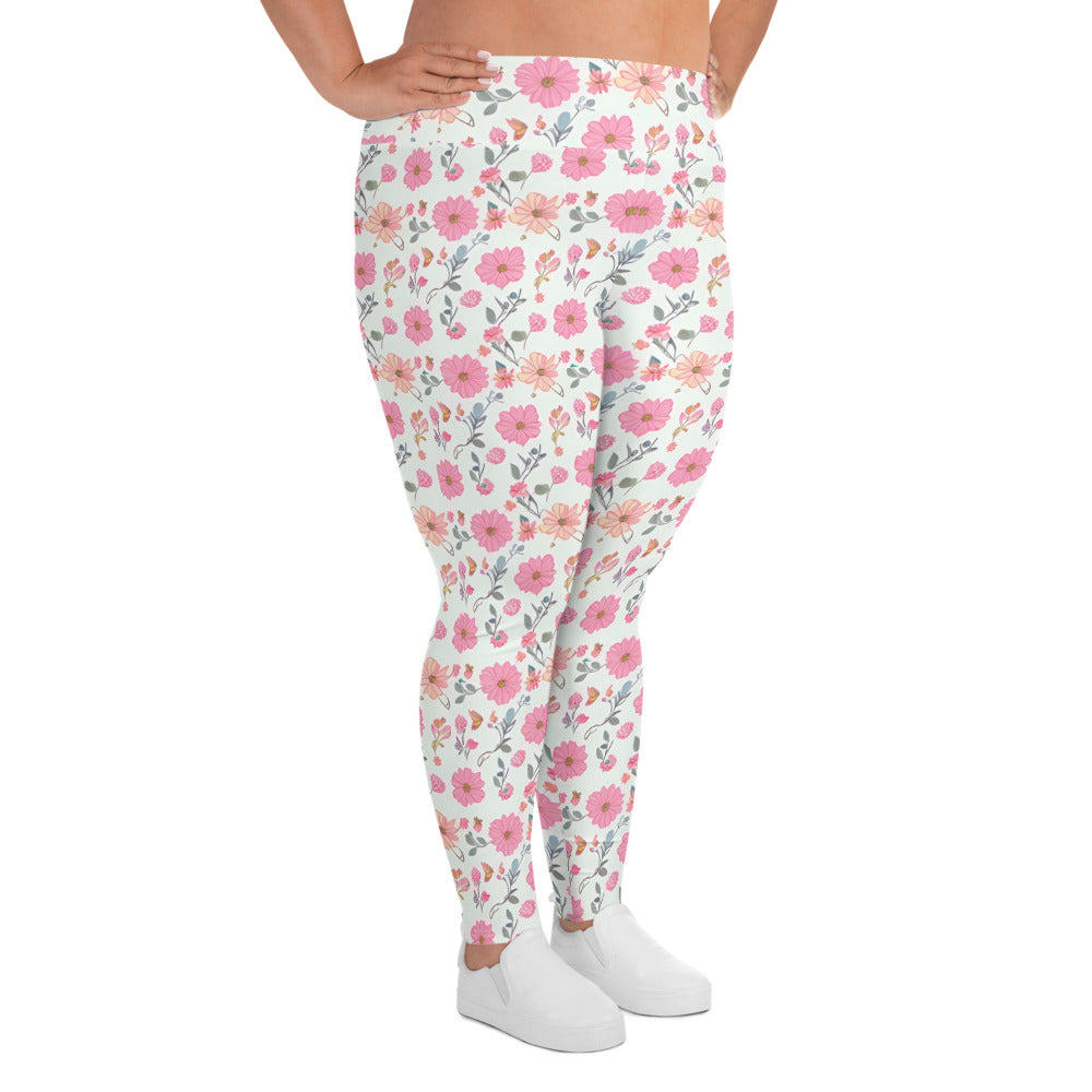 All-Over Print Plus Size Leggings