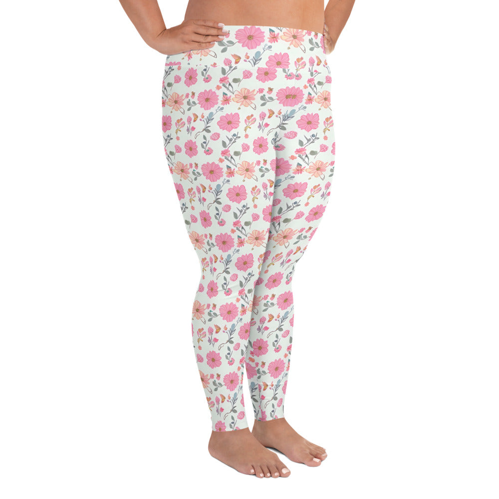 All-Over Print Plus Size Leggings