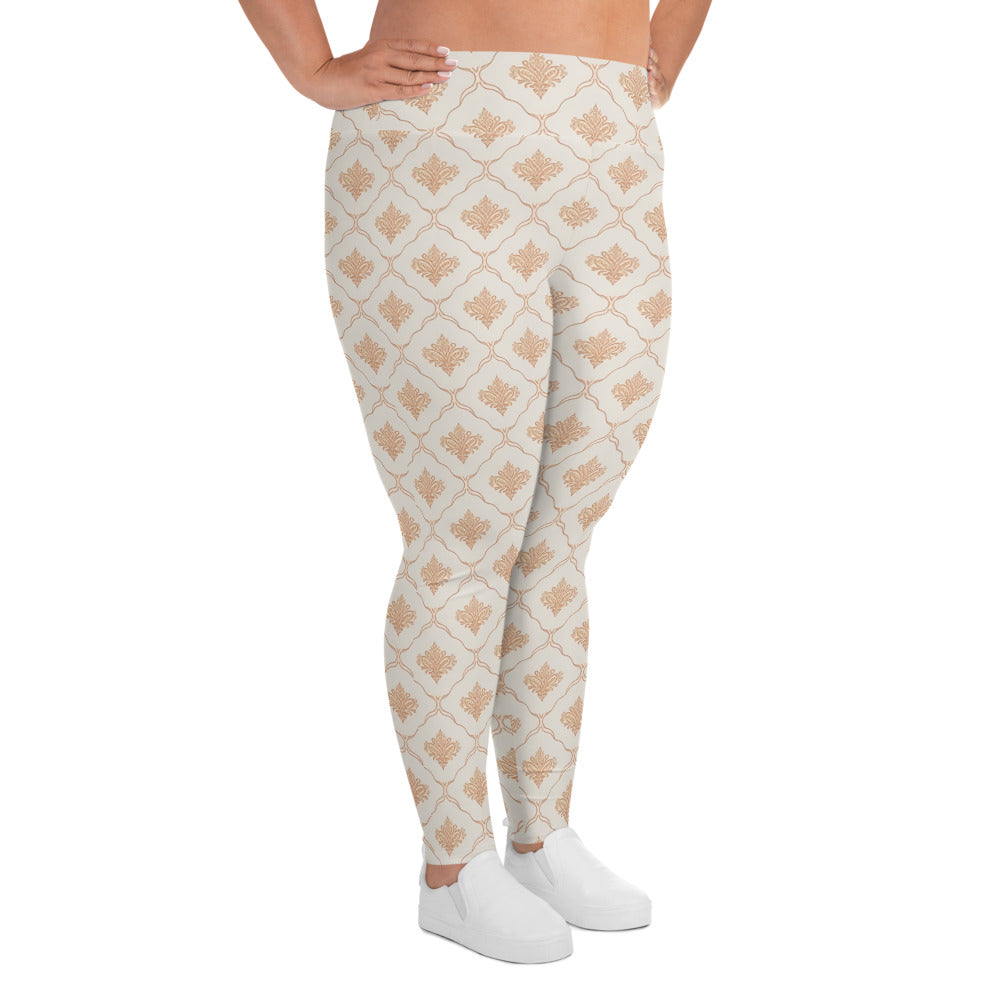 All-Over Print Plus Size Leggings