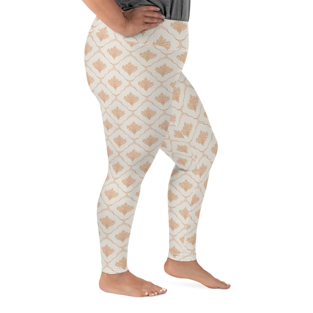 All-Over Print Plus Size Leggings