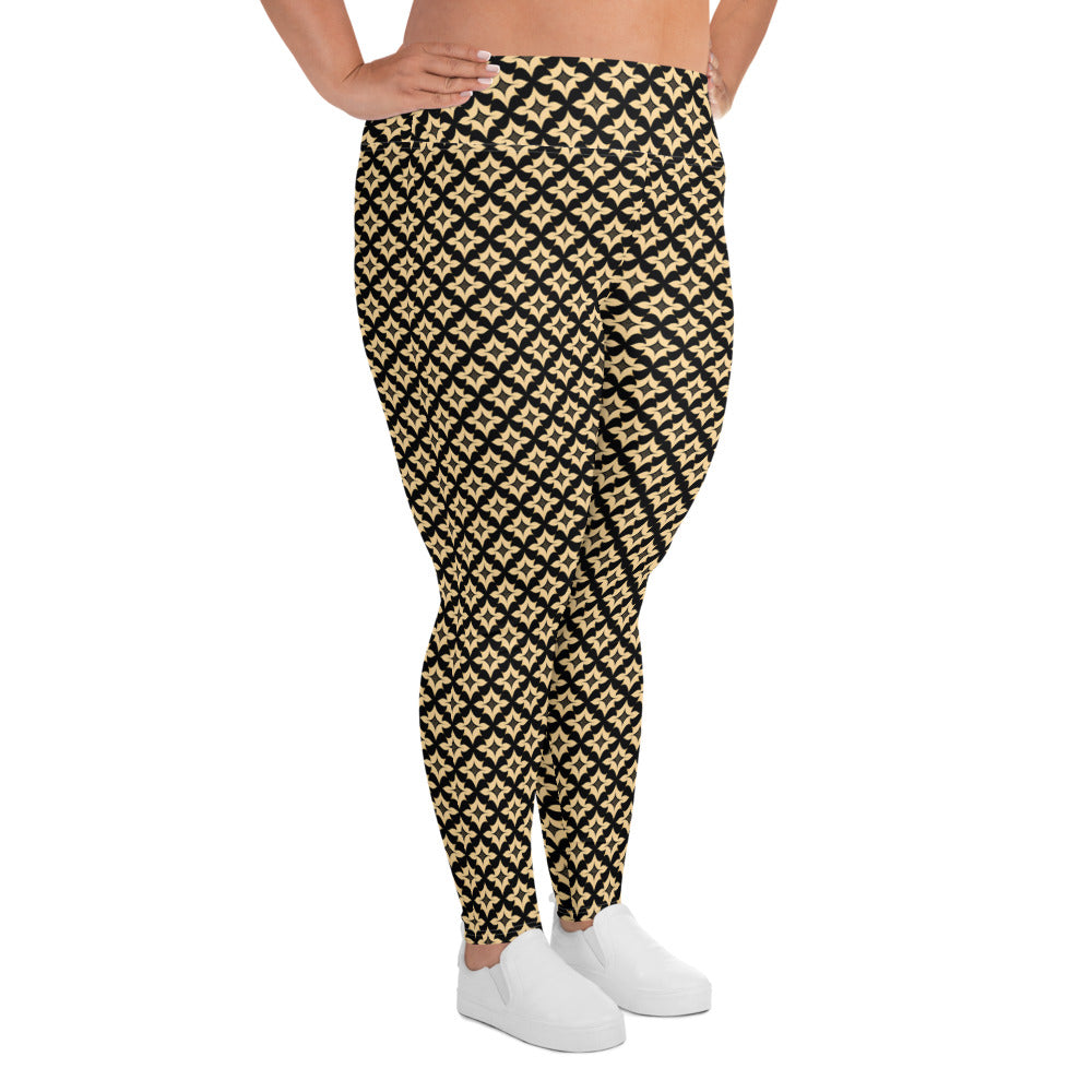 All-Over Print Plus Size Leggings