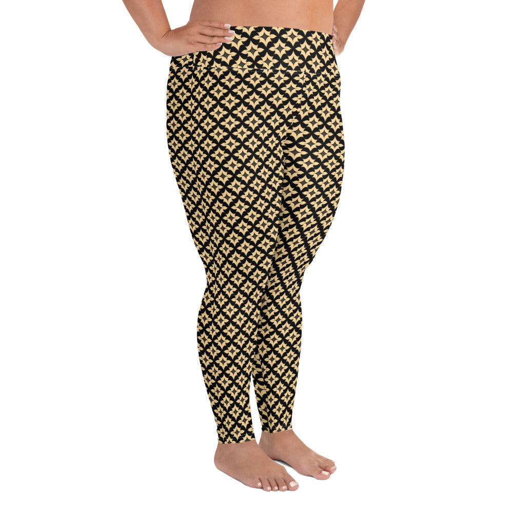 All-Over Print Plus Size Leggings