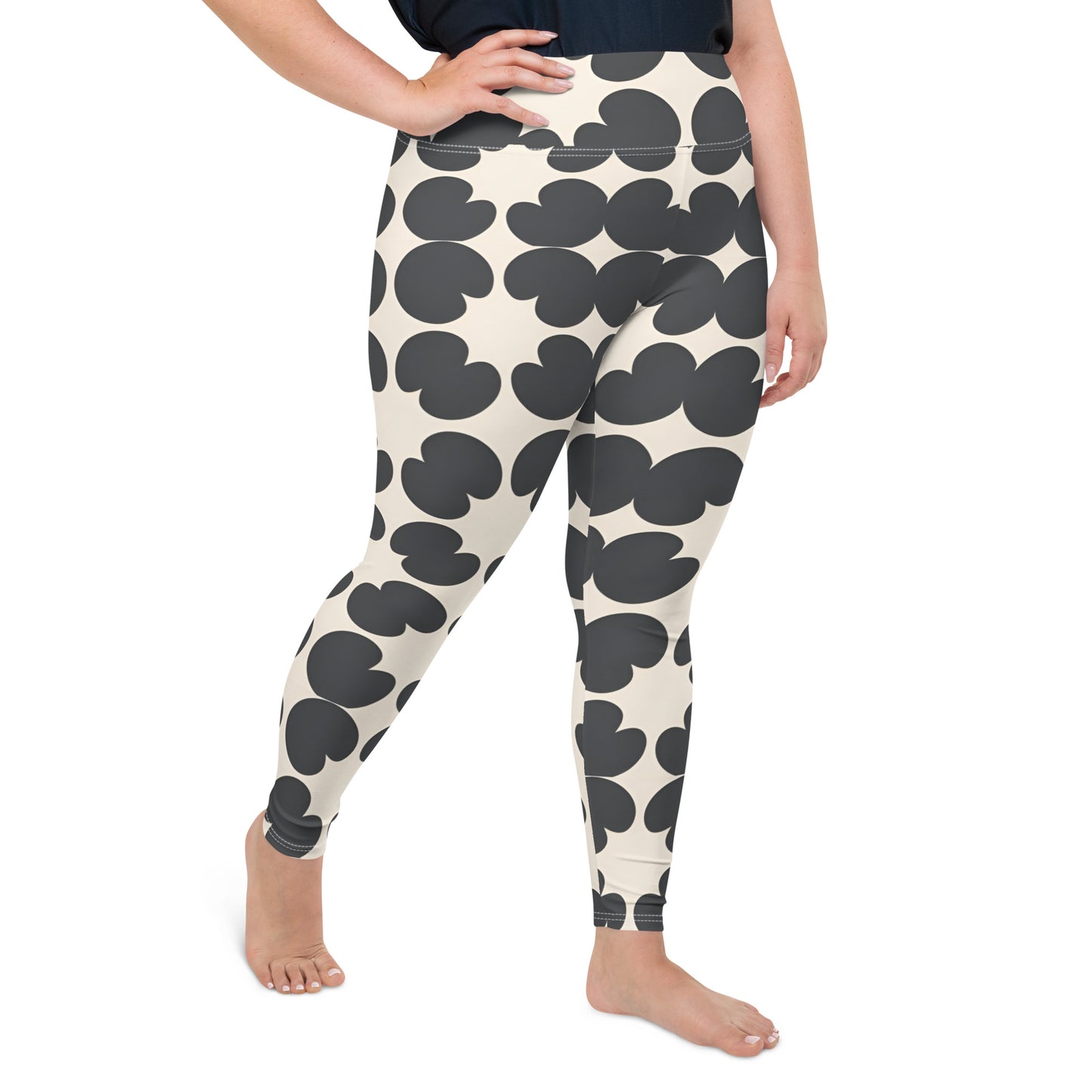 All-Over Print Plus Size Leggings