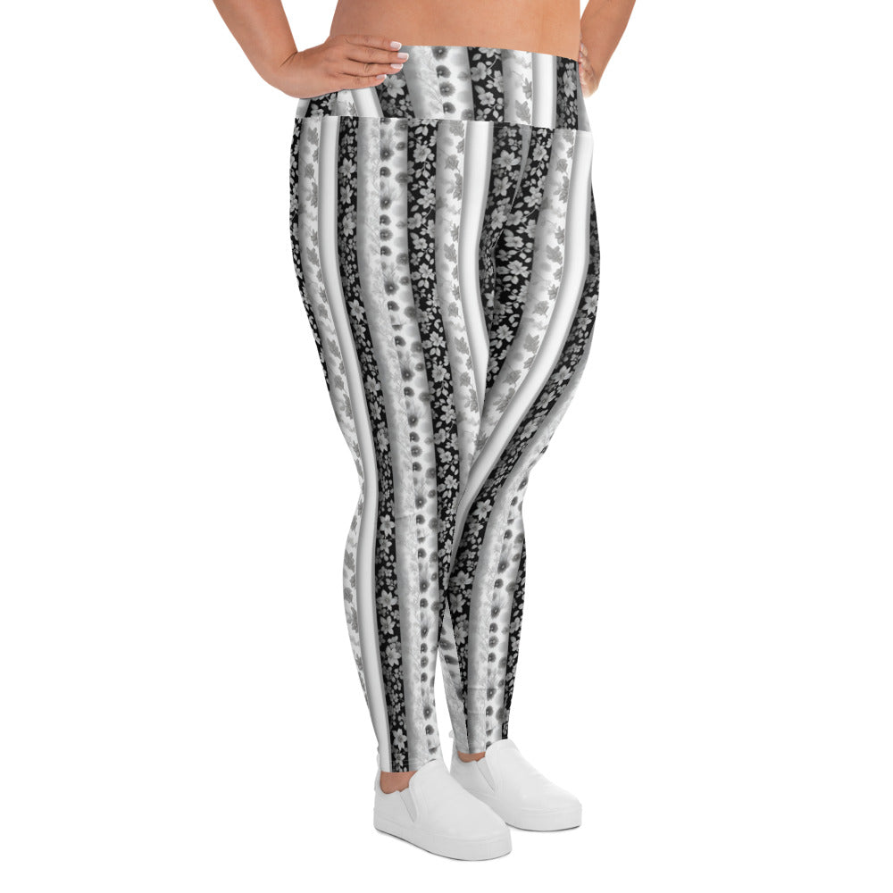 All-Over Print Plus Size Leggings