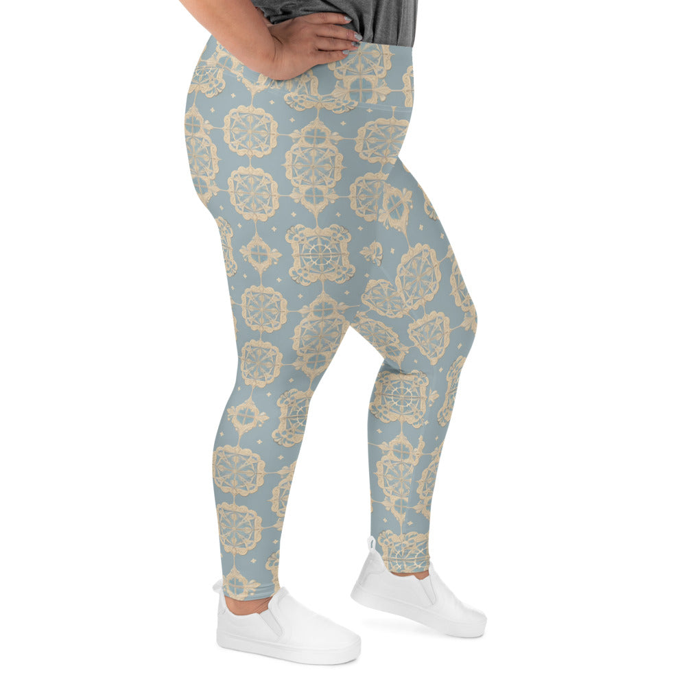 All-Over Print Plus Size Leggings