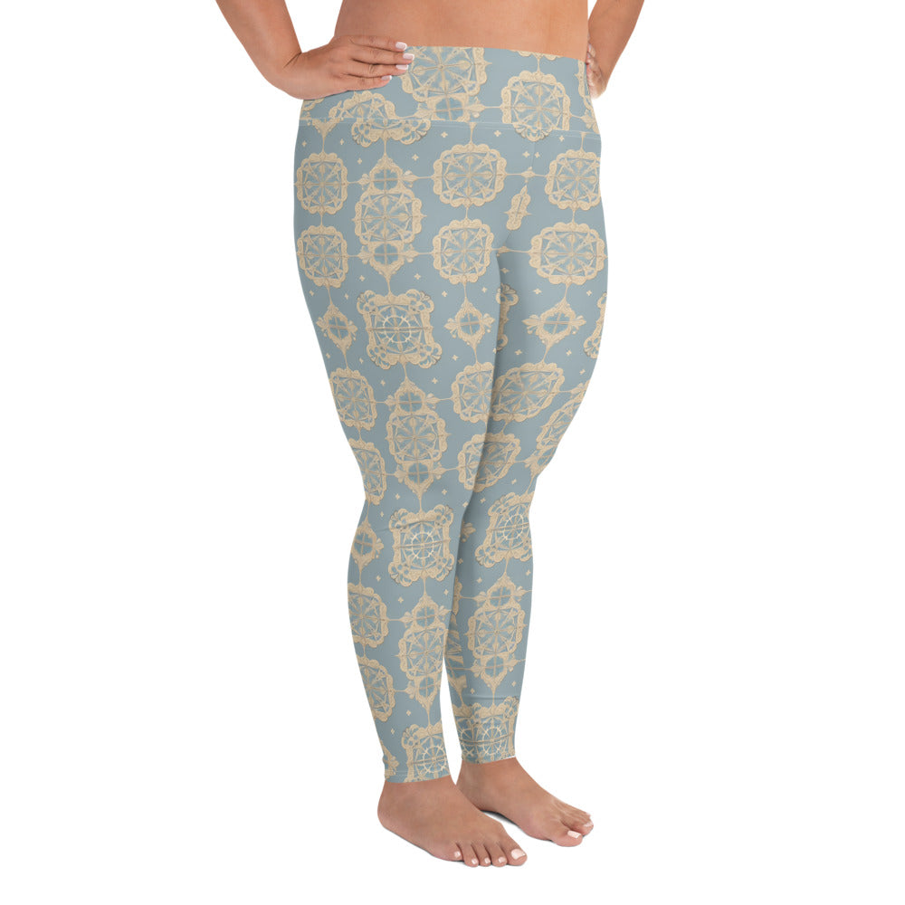 All-Over Print Plus Size Leggings