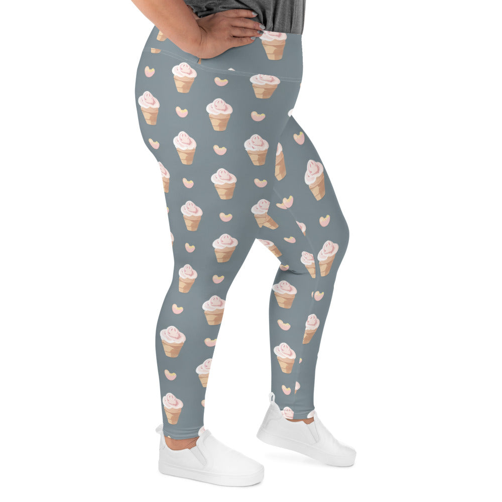 All-Over Print Plus Size Leggings