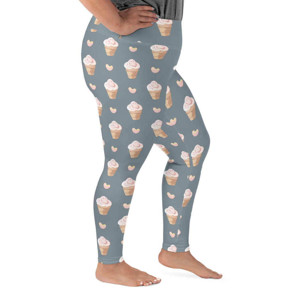 All-Over Print Plus Size Leggings