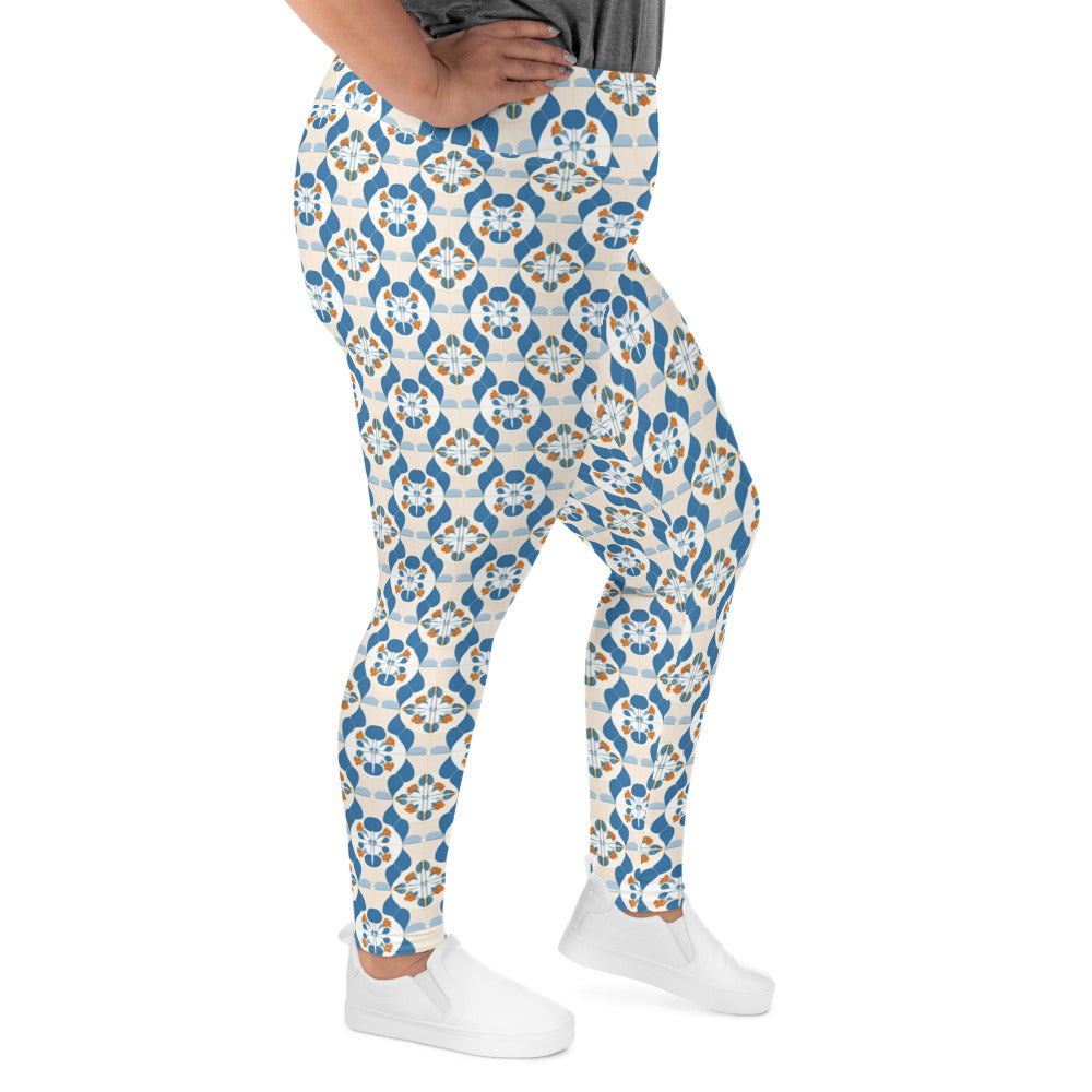 All-Over Print Plus Size Leggings