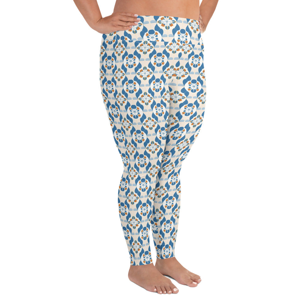 All-Over Print Plus Size Leggings