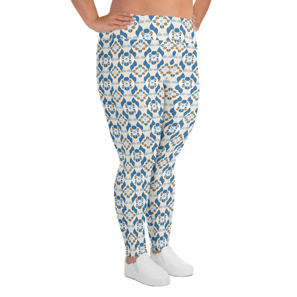 All-Over Print Plus Size Leggings