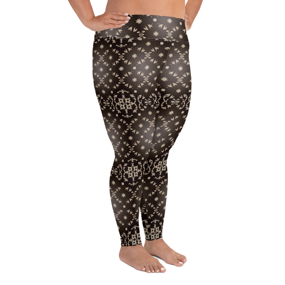 All-Over Print Plus Size Leggings