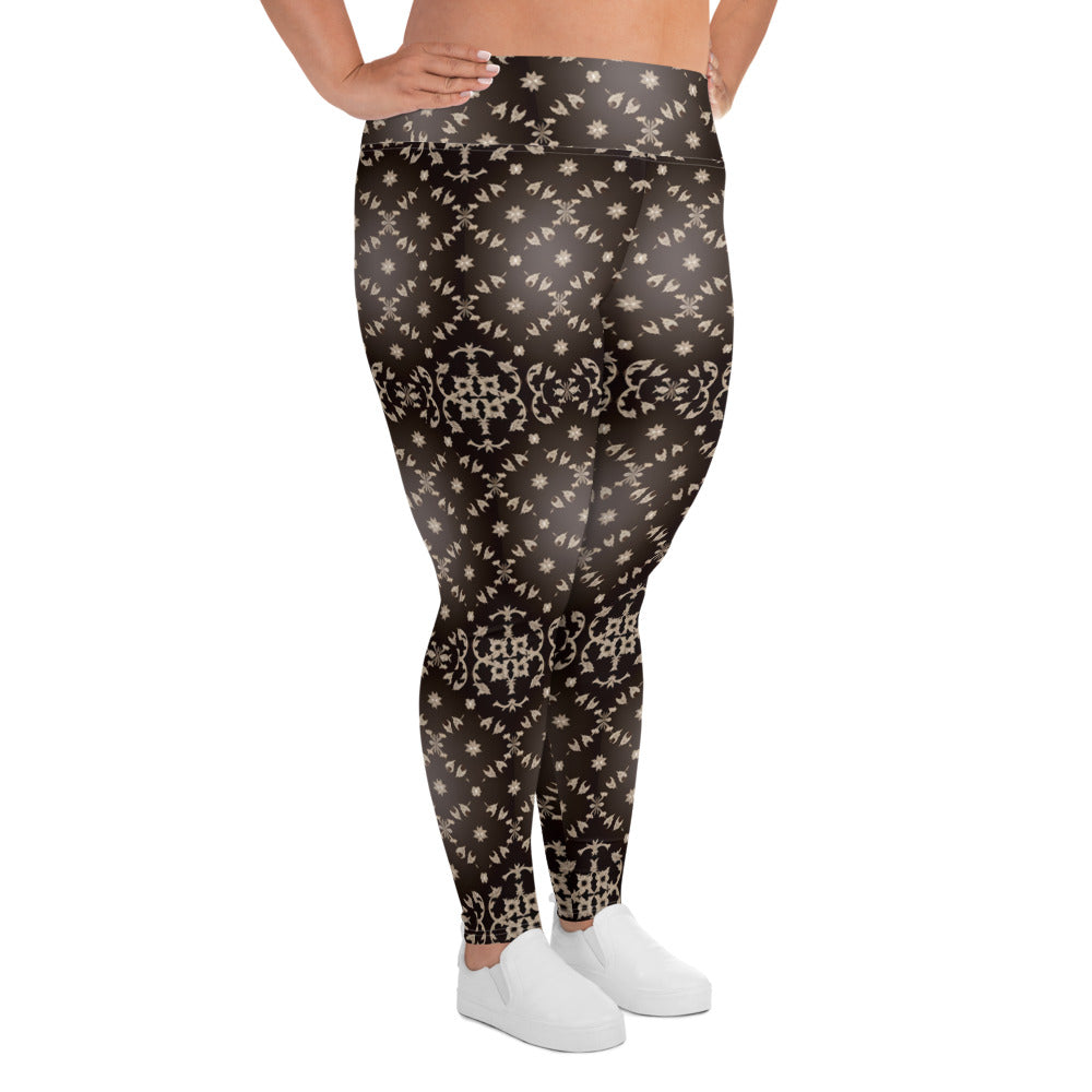 All-Over Print Plus Size Leggings