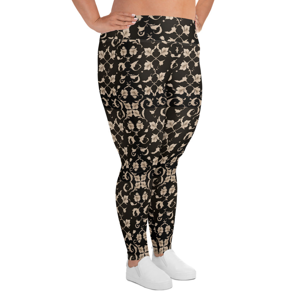 All-Over Print Plus Size Leggings