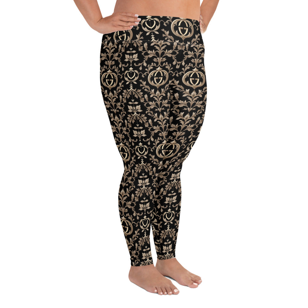 All-Over Print Plus Size Leggings