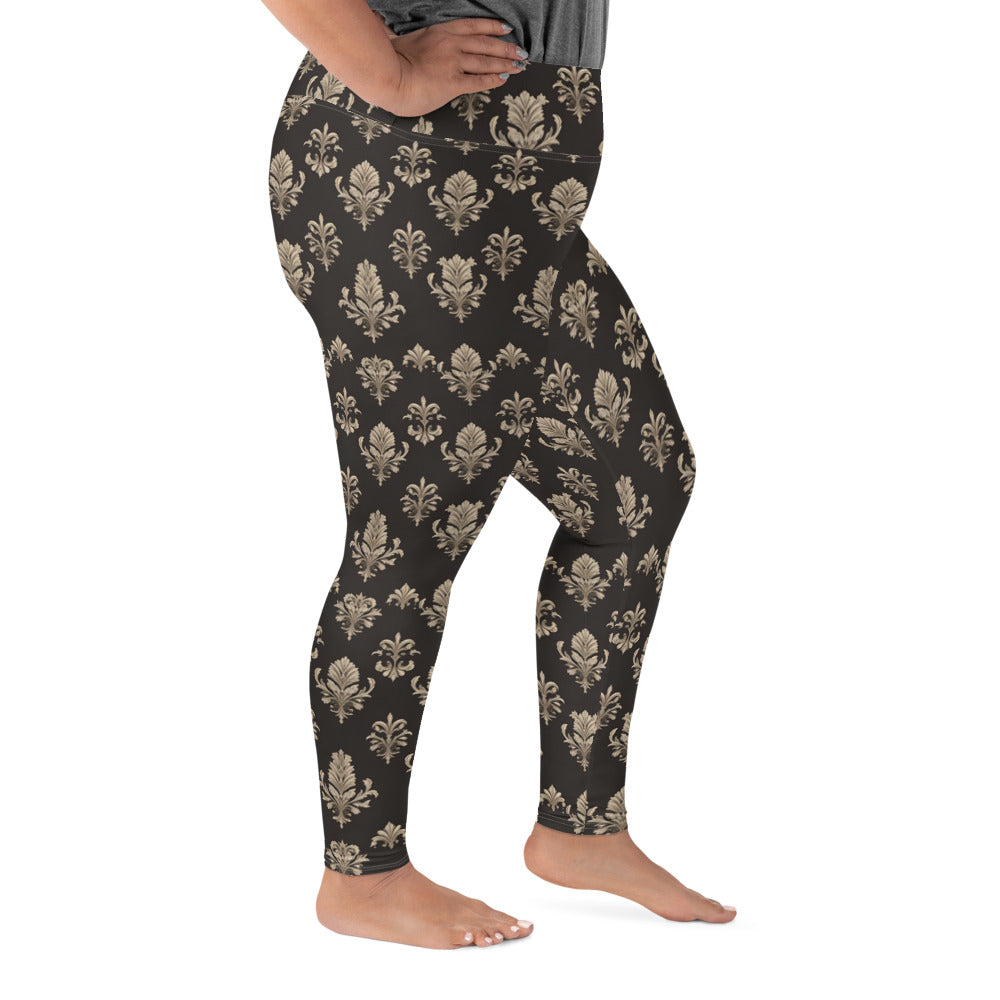 All-Over Print Plus Size Leggings