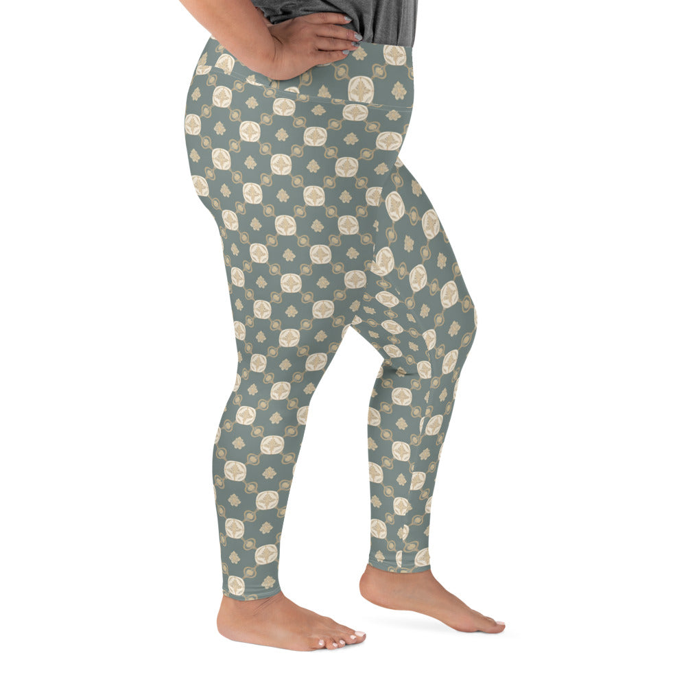 All-Over Print Plus Size Leggings