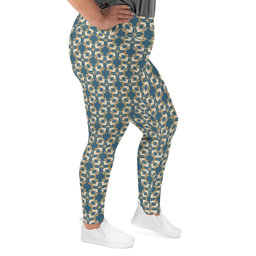 All-Over Print Plus Size Leggings