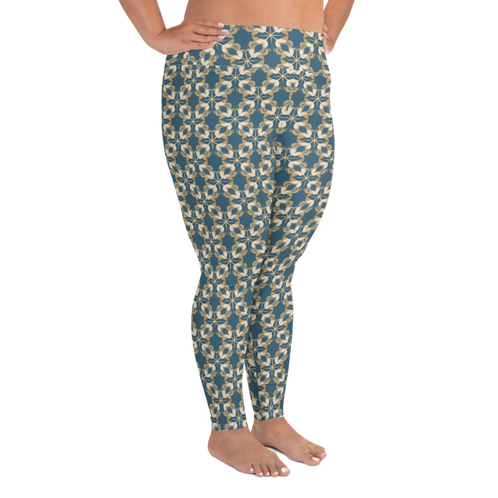 All-Over Print Plus Size Leggings