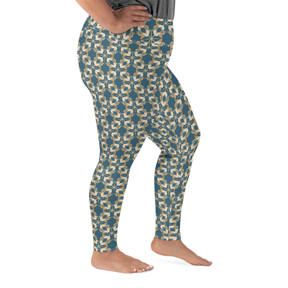 All-Over Print Plus Size Leggings