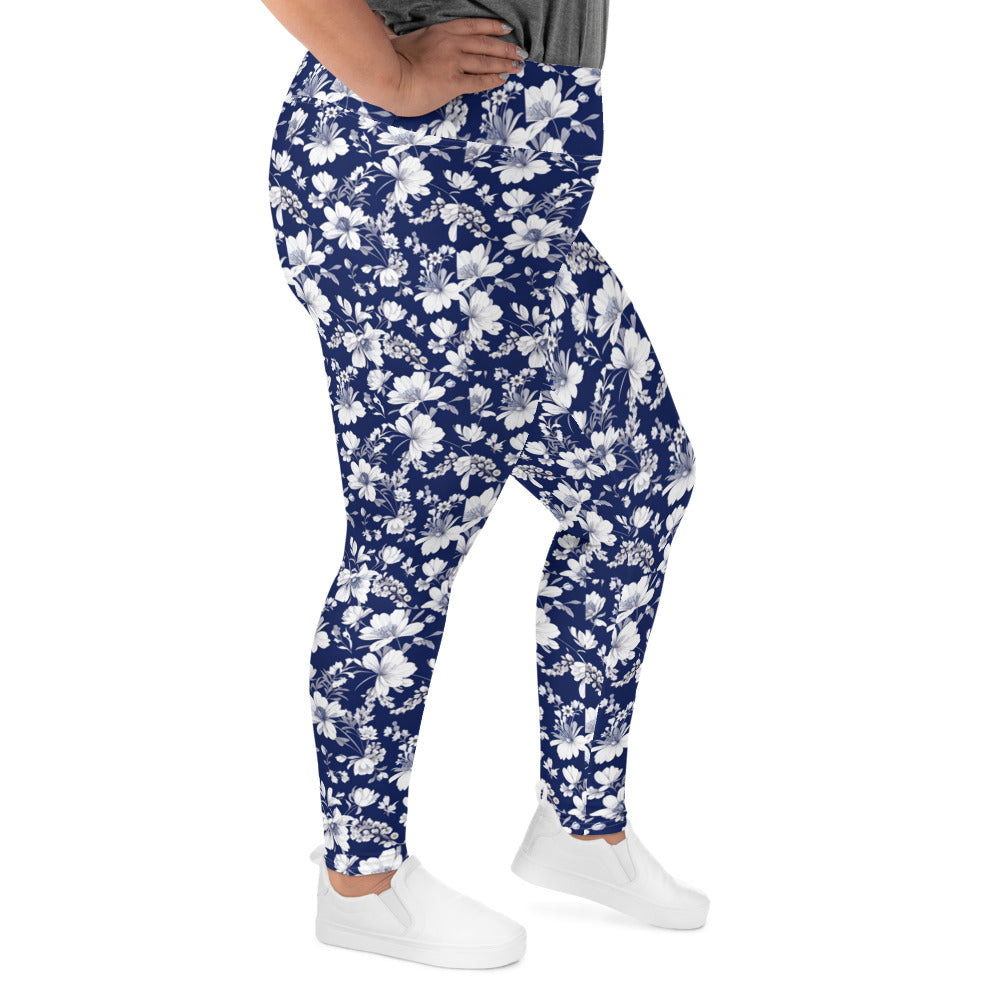 All-Over Print Plus Size Leggings