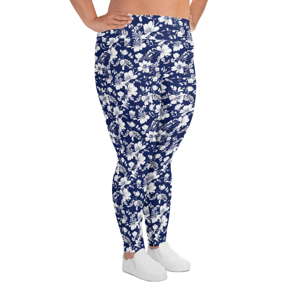 All-Over Print Plus Size Leggings