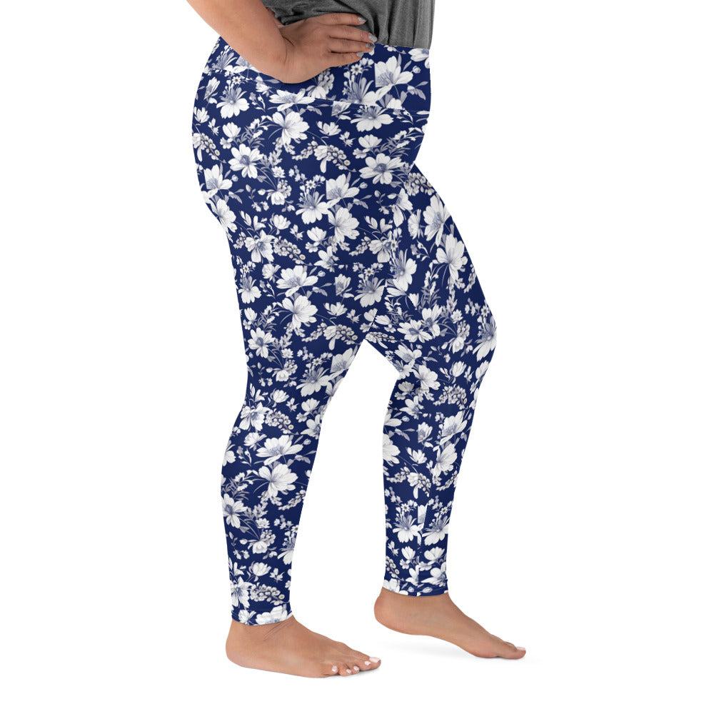 All-Over Print Plus Size Leggings