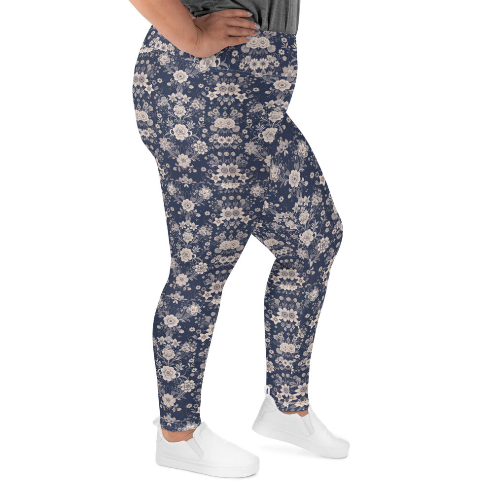 All-Over Print Plus Size Leggings