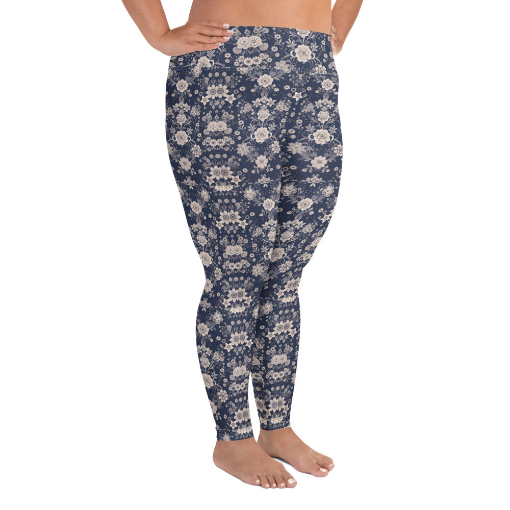 All-Over Print Plus Size Leggings