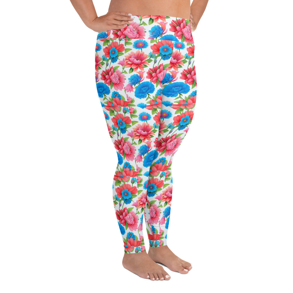 All-Over Print Plus Size Leggings