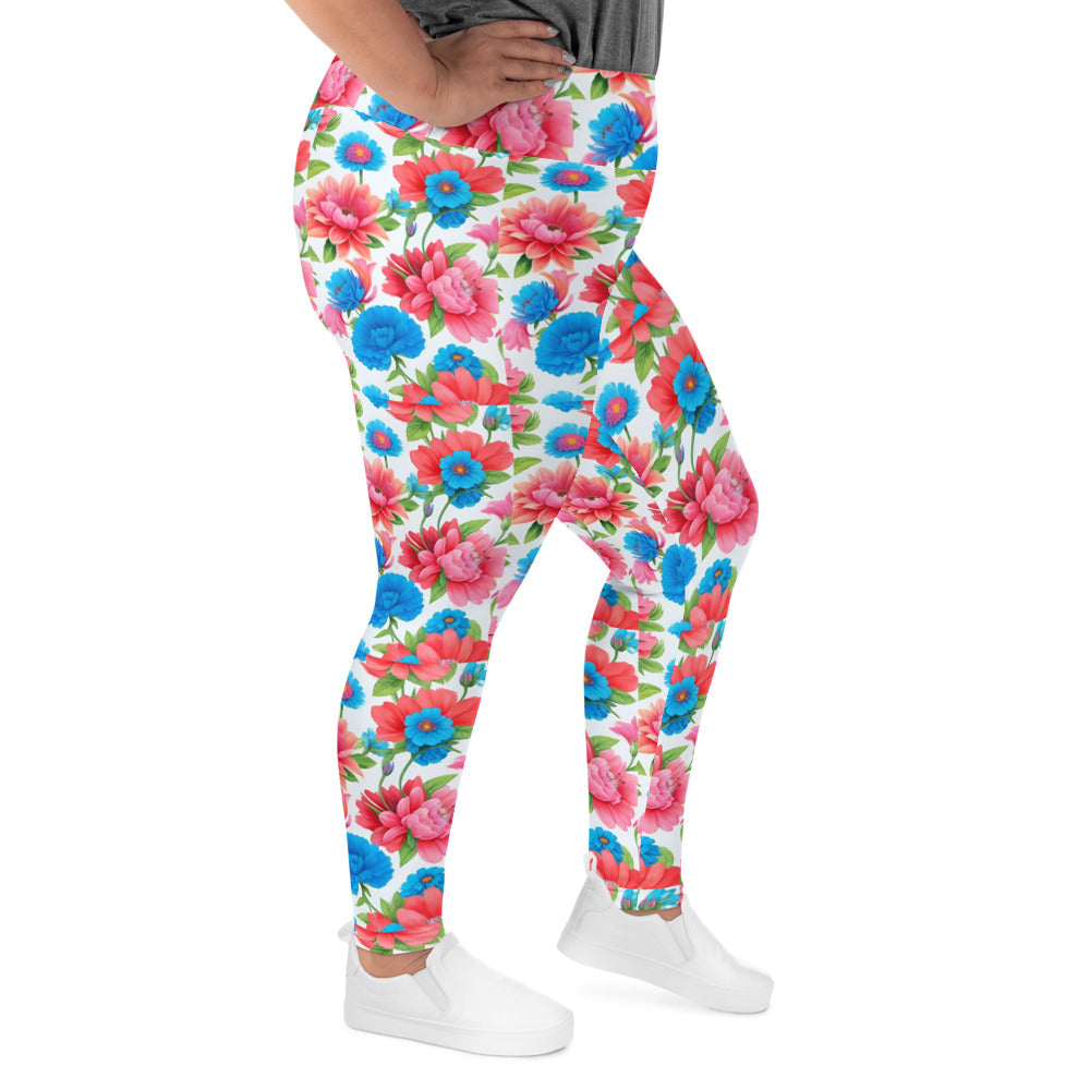 All-Over Print Plus Size Leggings