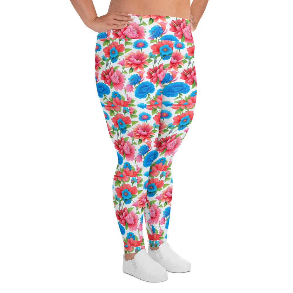 All-Over Print Plus Size Leggings