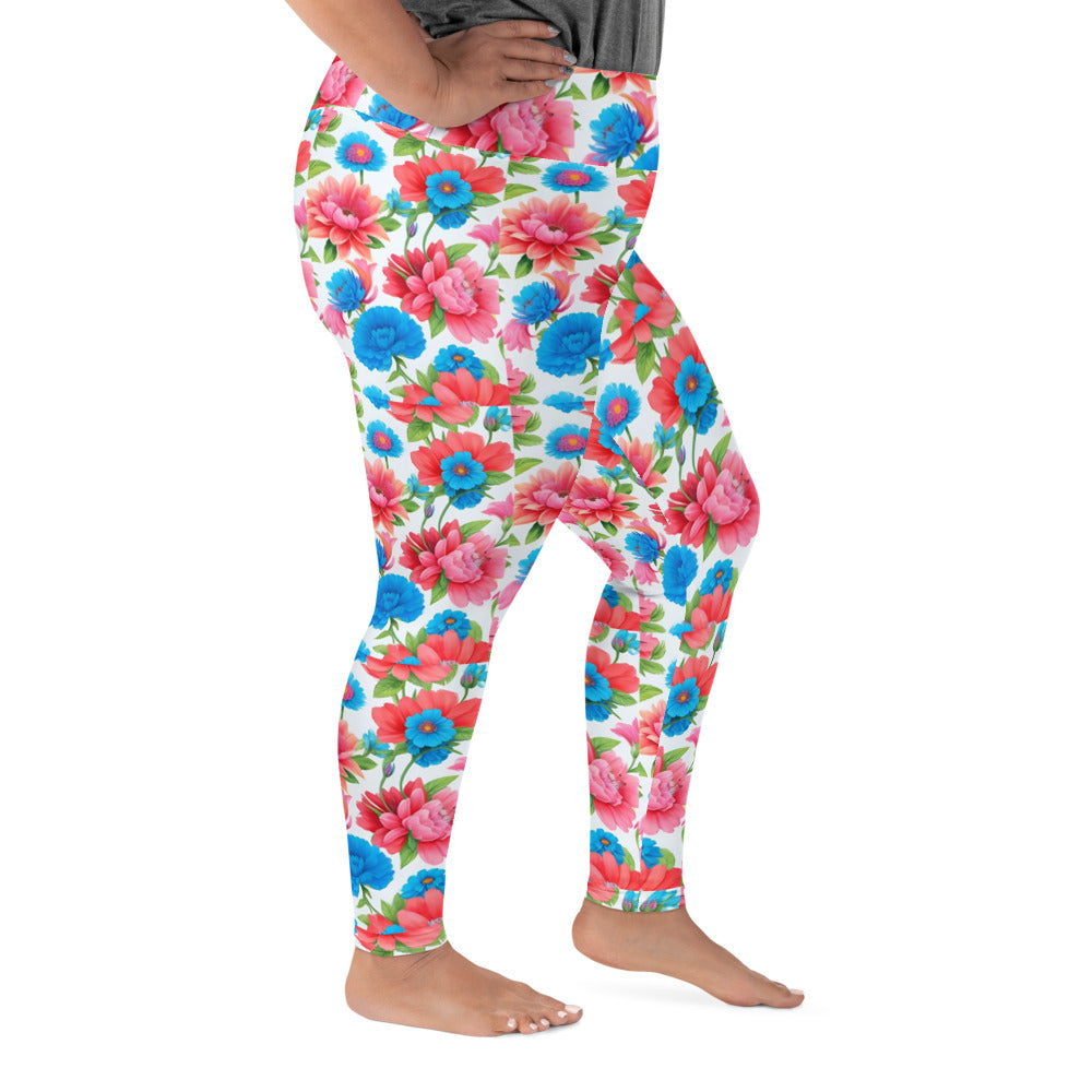 All-Over Print Plus Size Leggings