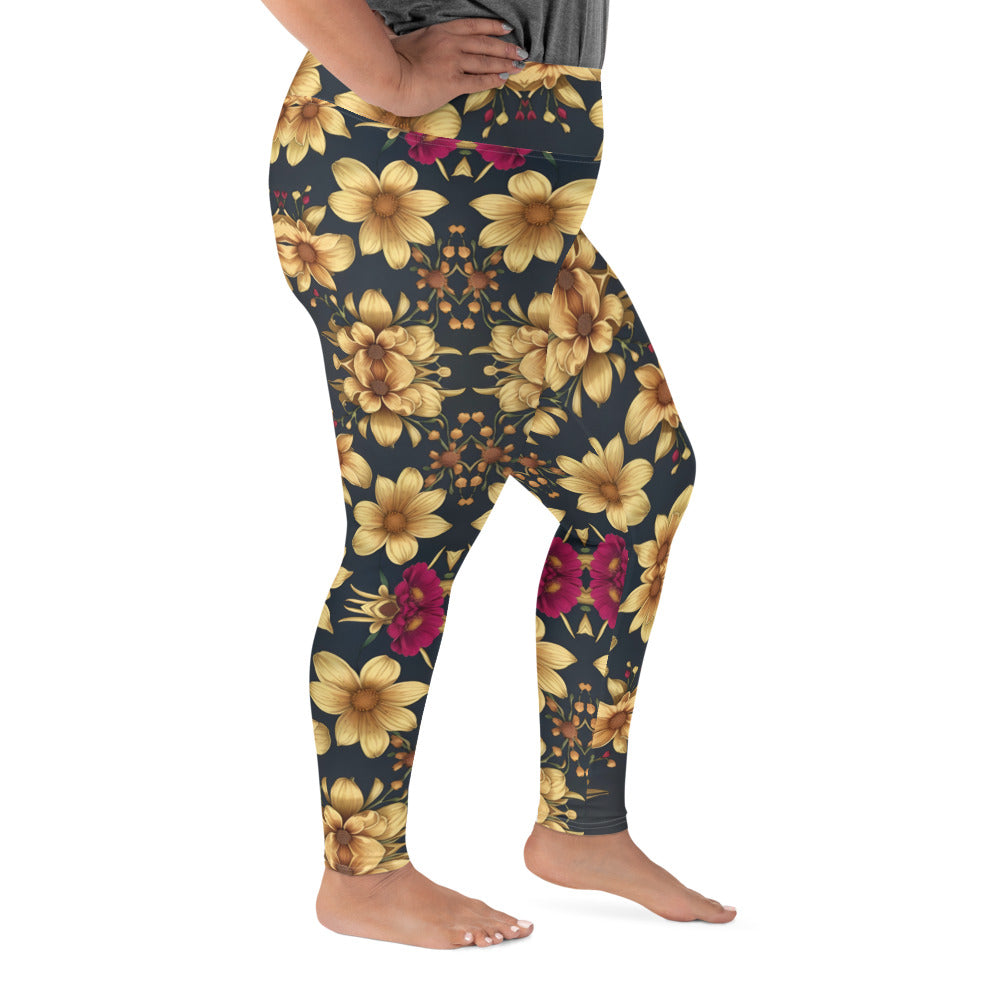 All-Over Print Plus Size Leggings